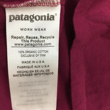 【Women's S パープル系】 Patagonia ( パタゴニア ) ウィメンズ ウェーブ オーガニックコットン Tシャツ 39120 International Women's コットン ショートスリーブTシャツ クルーネック インナー シャツ トップス ウェ - 【公式】2ndGEAR（セカンドギア）Webショップ【登山用品・アウトドア用品専門 買取販売店】