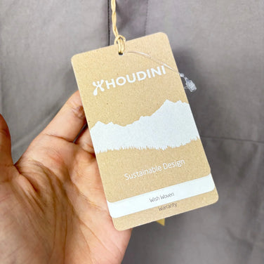 【Men's M グレー系】 Houdini ( フーディニ ) メンズ コスモ シャツ M's Cosmo Shirt 238724 MORNING HAZE z00055926 MORNING HAZE 化繊 ショートスリーブシャツ インナー シャツ トップス