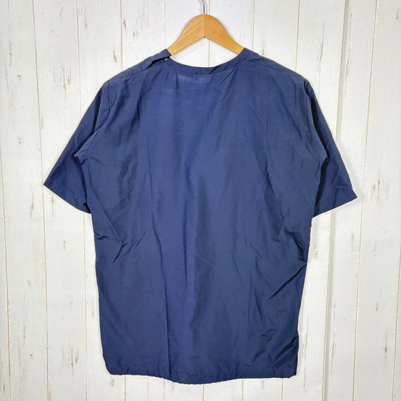 【Unisex XS ブルー系】 Houdini ( フーディニ ) ウェザー ティー Weather Tee 159784 BUCKET BLUE z00055957 BUCKET BLUE 化繊 ショートスリーブTシャツ クルーネック インナー シャツ トップス