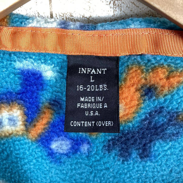 【Baby's L ブルー系】 Patagonia ( パタゴニア ) ベビー シンチラ フリース バンティング カバーオール ロンパース おくるみ アメリカ製 入手困難 60117 International Baby's フリース アウター ジャケット トップ - 【公式】2ndGEAR（セカンドギア）Webショップ【登山用品・アウトドア用品専門 買取販売店】