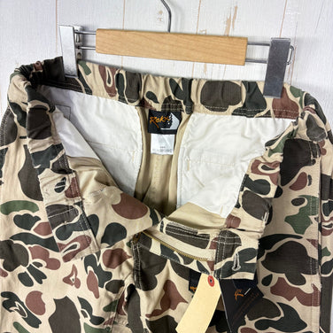 【Men's M カーキ系】 Rokx ( ロックス ) カモフラージュ ストリート パンツ Camouflage Street Pant RXMF201103 DUCKCAMO KHAKI z00056125 DUCKCAMO KHAKI コットン ロングパンツ