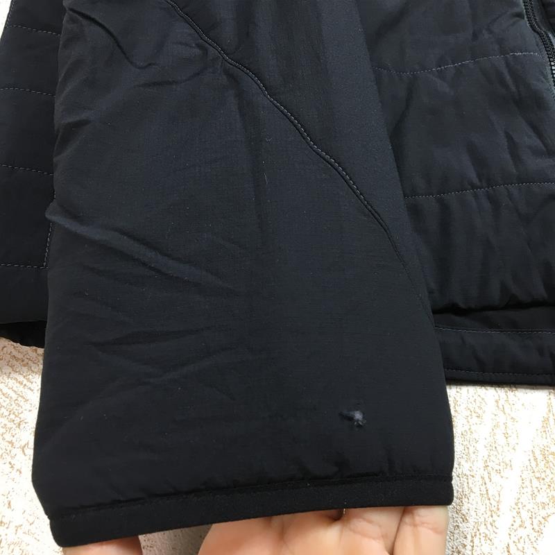 【Men's L ブラック系】 Patagonia ( パタゴニア ) ナノエア ジャケット Nano-Air Jacket フルレンジ インサレーション 企業刺繍 ユニフォーム 入手困難 84250 International Men's BLK Black 化繊