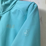 Jackwolfskin Storm Lock Softshell Jacket, Women's Medium, Blue, Polyester, Top, Outerwear, Softshell Jacket, z000547