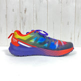 Men's Size 27.0cm Navy Salomon Odyssey Triple Crown Magic in Cherry Tomato / Deep Blue / Sulphur Spring (Discontinued Model)