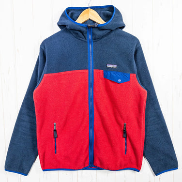 男士小号海军蓝 2018 Patagonia 轻量 Synchilla Snap-T 连帽衫 (CSRD) - 停产款，难寻 - 涤纶上衣/外套