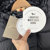 【Men's S ブラック系】 Nanga ( ナンガ ) プルオーバー ダウン ジャケット Pullover Down Jacket 生産終了モデル 入手困難 ネイタルデザイン Natal Design リスト List トリプルネーム コラボ ダウン ウェア ト
