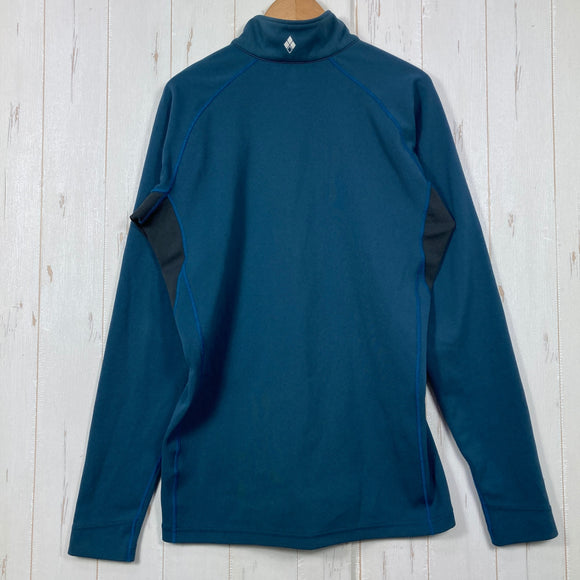 【Men's M ネイビー系】 Montbell ( モンベル ) ウイックロン ZEOサーマル ジャケット Men's Wickron ZEO Thermal Jacket Men's 吸汗速乾 裏面起毛 UVカット ポリエステル ウェア トップス インナー シャ