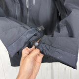 【Men's L ブラック系】 Mammut ( マムート ) アヤコ プロ HS フーデッド ジャケット AF メンズ Ayako Pro HS Hooded Jacket AF Men 0001 black GORE-TEX 2レイヤー 防水透湿 ポリエステル