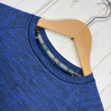 Phenix Ease Melange Long Sleeve Jacket, Women's, Navy, Size L, Polyester, Fleece Jacket, Size Z00055660