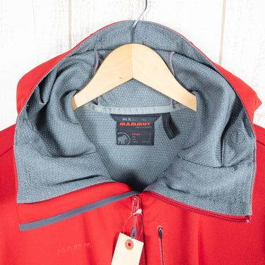 【Men's L レッド系】 Mammut ( マムート ) アルティメット V ソフトシェル ジャケット Ultimate V So Hooded Jacket ゴアウィンドストッパー フーディ 1011-00351 Men's ソフトシェル アウター ジャケ - 【公式】2ndGEAR（セカンドギア）Webショップ【登山用品・アウトドア用品専門 買取販売店】