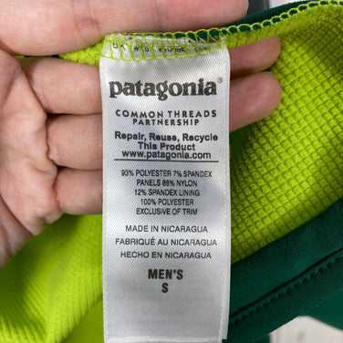 【Men's S グリーン系】 2015 Patagonia ( パタゴニア ) アズ ハイブリッド ジャケット Adze Hybrid Jacket HNT ソフトシェル ポリエステル ウェア トップス アウター ジャケット フリース ポーラテック・ウィンドブロッ