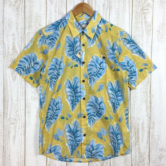 【Men's XS イエロー系】 Patagonia ( パタゴニア ) マリヒニ パタロハ シャツ Malihini Pataloha Shirt アロハシャツ 入手困難 52561 International Men's KASY コットン ショートスリーブシャツ