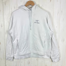 【Women's L ホワイト系】 Arcteryx ( アークテリクス ) エンブレム フリース フーディ Emblem Fleece Hoody オーガニックコットン混 / リラックスフィット オーガニックコットン ウェア トップス インナー シャツ フーディ コッ-1