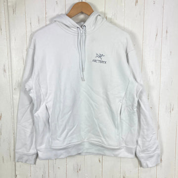 【Women's L ホワイト系】 Arcteryx ( アークテリクス ) エンブレム フリース フーディ Emblem Fleece Hoody オーガニックコットン混 / リラックスフィット オーガニックコットン ウェア トップス インナー シャツ フーディ コッ