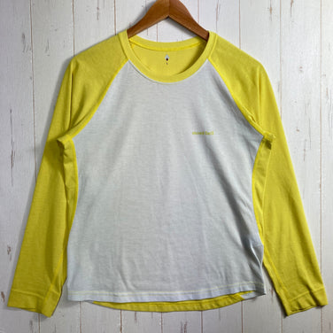 【Women's L ホワイト系】 Montbell ( モンベル ) WIC.ラグラン ロングスリーブTシャツ ポリエステル ウェア トップス インナー シャツ ロングスリーブTシャツ クルーネック 化繊 z00057054  化繊 ロングスリーブTシャツ クルーネッ