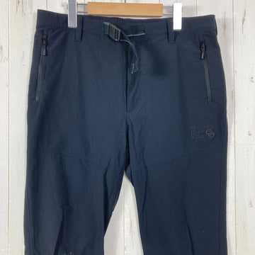 【Men's L ブラック系】 Mountain Hardwear ( マウンテンハードウェア ) ダイヘドラル プリカーブ パンツ Dihedral Precurve Pant ナイロン ウェア ボトムス ロングパンツ ソフトシェル z00059515  ソフトシ - 0
