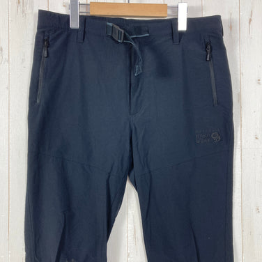 【Men's L ブラック系】 Mountain Hardwear ( マウンテンハードウェア ) ダイヘドラル プリカーブ パンツ Dihedral Precurve Pant ナイロン ウェア ボトムス ロングパンツ ソフトシェル z00059515  ソフトシ