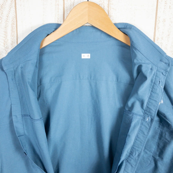 【Men's M ブルー系】 Isadore（イザドア） ロングスリーブシャツ オーガニックコットン ウェア トップス インナー シャツ ロングスリーブシャツ コットン z00050901  コットン ロングスリーブシャツ インナー シャツ トップス ウェア