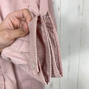 【Women's M レッド系】 Millet ( ミレー ) インセクト バリヤー チェックシャツ ロングスリーブ Insect Barrier Check Shirt Long Sleeve ポリエステル ウェア トップス インナー シャツ ロングスリーブシャツ-5