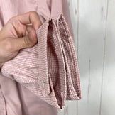 【Women's M レッド系】 Millet ( ミレー ) インセクト バリヤー チェックシャツ ロングスリーブ Insect Barrier Check Shirt Long Sleeve ポリエステル ウェア トップス インナー シャツ ロングスリーブシャツ