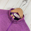 【Women's S パープル系】 Foxfire ( フォックスファイヤー ) PP ウール ハーフ ジップ PP Wool Half Zip メリノウール ウェア トップス インナー シャツ ロングスリーブシャツ ウール z00058071  ウール ロングスリーブ-4