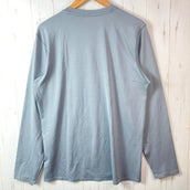 【Men's M グレー系】 2017 Patagonia ( パタゴニア ) ロングスリーブ アールゼロ サン ティー Long Sleeve R0 Sun Tee ポリエステル ウェア トップス インナー シャツ ロングスリーブTシャツ クルーネック 化繊 z
