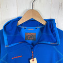【Men's L ブルー系】 Mammut ( マムート ) エイスワンド テック ジャケット Eiswand Tech Jacket 入手困難 アイガーエクストリームシリーズ ナイロン ウェア トップス アウター ジャケット フリース z00055717  フ-3