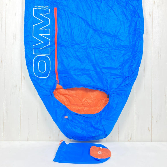【OneSize ブルー系】 Omm ( オーエムエム ) マウンテン レイド 160 Mountain Raid 160 ポリエステル スリーピングシステム 寝袋 化繊シュラフ プリマロフト・ゴールド・インサレーション z00053973  化繊シュラフ 寝袋