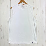 【Men's L ホワイト系】 2022 Patagonia ( パタゴニア ) スリーブレス キャプリーン クール デイリー シャツ Sleeveless Capilene Cool Daily Shirt ポリエステル ウェア トップス インナー シャツ タンク