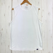 【Men's L ホワイト系】 2022 Patagonia ( パタゴニア ) スリーブレス キャプリーン クール デイリー シャツ Sleeveless Capilene Cool Daily Shirt ポリエステル ウェア トップス インナー シャツ タンク