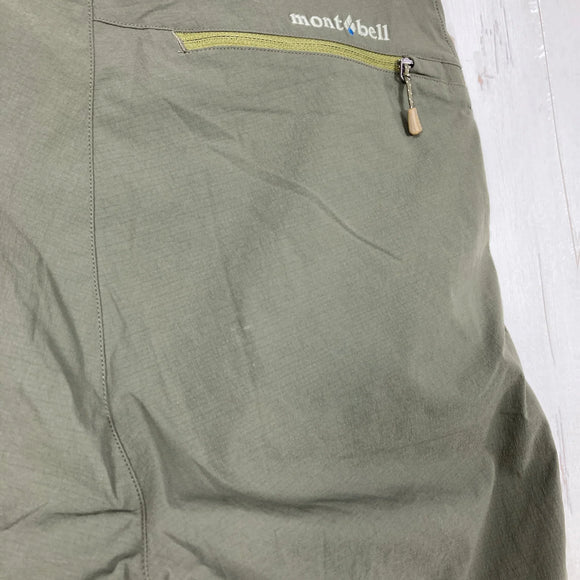 【Men's L グリーン系】 Montbell ( モンベル ) ストレッチ O.D. パンツ メンズ Stretch O.D. Pants Men's 1WAYストレッチ リップストップ はっ水加工 ナイロン ウェア ボトムス ロングパンツ ソフトシェル z00