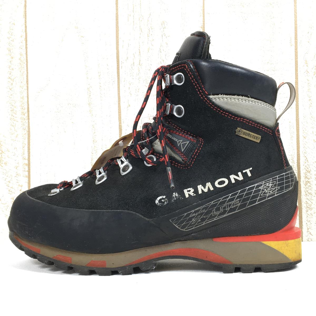 【男女通用 23.5cm 黑色】Garmont Pinnacle Gtx 登山靴 441197 男女通用高山靴鞋类