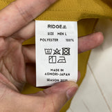【Men's L イエロー系】 Ridge Mountain Gear ( リッジマウンテンギア ) ベーシック ロングスリーブ シャツ Basic Short Sleeve Shirt Rustic Mustard ポリエステル ウェア トップス インナー シャツ