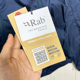 【Women's M ブルー系】 Rab ( ラブ ) バイタル フーディ Vital Hoody QWS-50 Tempest Blue z00058292 Tempest Blue ウィンドシェル アウター ジャケット トップス ウェア