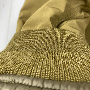 The North Face Men's Insulation Bomber Jacket, Size Small, Green. Polyester outerwear with synthetic insulation. (z0005)