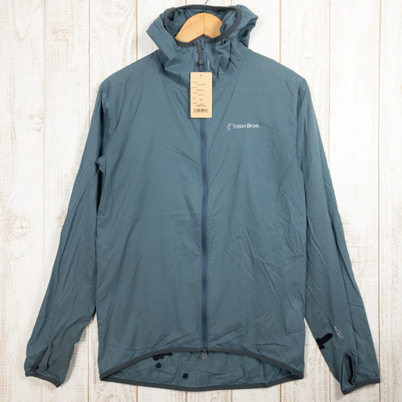 【Men's S ブルー系】 Teton Bros ( ティートンブロス ) ウィンドリバー フーディー Wind River Hoody ナイロン TB231-19M Asian Men's ウィンドシェル アウター ジャケット トップス ウェア - 【公式】2ndGEAR（セカンドギア）Webショップ【登山用品・アウトドア用品専門 買取販売店】