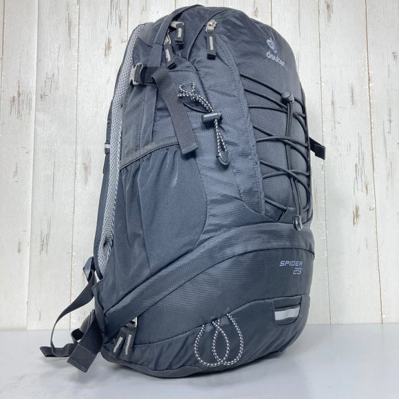 【Unisex OneSize ブラック系】 Deuter ( ドイター ) スパイダー 25 Spider 25 ナイロン バッグ ストレージ バックパック デイパック 容量【～29L】 z00058023  デイパック 容量【～29L】 バックパック バッグ ストレージ