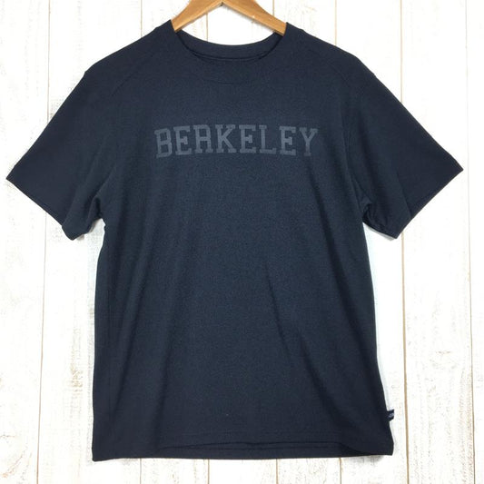 【Men's M ブラック系】 The North Face ( ザ・ノースフェイス ) × Bshop ビショップ 別注 Berkeley ロゴ Tシャツ ダブルネーム 生産終了モデル 入手困難 NT31601B Asian Men's  化繊 ショートスリーブT