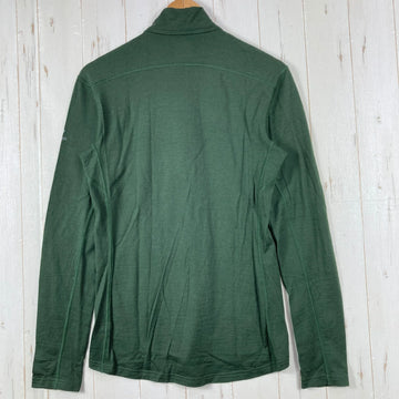 【Men's S グリーン系】 Icebreaker ( アイスブレーカー ) 200 メリノ ホディーフィット ロングスリーブ 200 Merino Body Fit Long Sleeve メリノウール ウェア トップス インナー シャツ ロングスリーブシャツ - 0