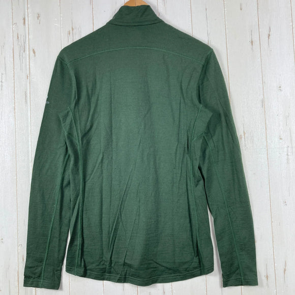 【Men's S グリーン系】 Icebreaker ( アイスブレーカー ) 200 メリノ ホディーフィット ロングスリーブ 200 Merino Body Fit Long Sleeve メリノウール ウェア トップス インナー シャツ ロングスリーブシャツ