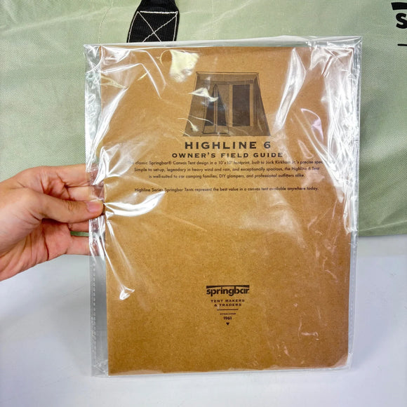 【OneSize クリアー系】 Kirkham’s ( カーカムス ) ハイライン6 スプリングバー テント 19860022 z00056761  キャンピングテント テント キャンピングギア