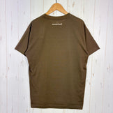 【Men's S ブラウン系】 Montbell ( モンベル ) ウイックロン ご当地 ティーシャツ 御在所限定 ポリエステル ウェア トップス インナー シャツ ショートスリーブTシャツ クルーネック 化繊 z00061322  化繊 ショートスリーブTシャツ