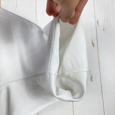 Women's Small Ivory And Wander Power Dry Jersey Short Sleeve T-Shirt, Off-White Polyester, Top, Underwear