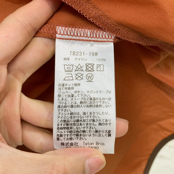 【Women's M オレンジ系】 Teton Bros ( ティートンブロス ) ウィンド リバー フーディー Wind River Hoody ナイロン ウェア トップス アウター ジャケット ウィンドシェル z00057383  ウィンドシェル アウター ジャケッ