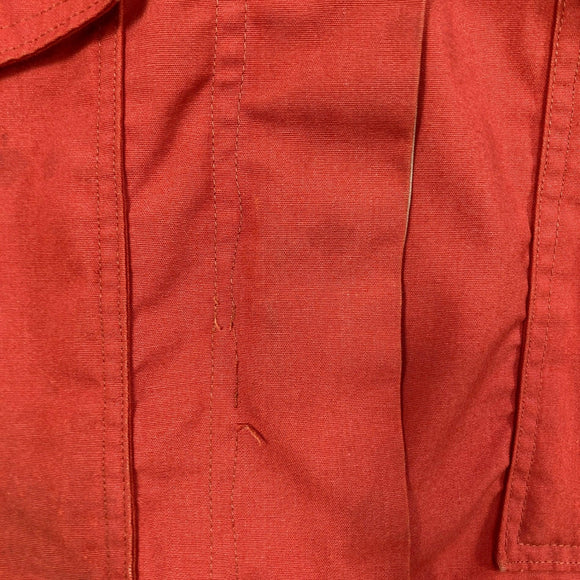 【Men's S オレンジ系】 1980s Frostline ( フロストライン ) 65/35 クラシック マウンテンパーカー 65/35 Classic Mountain Parka ビンテージ オリジナル 入手困難 コットン ウェア トップス アウター ジャ