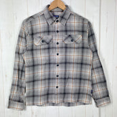 【Men's XS グレー系】 2013 Patagonia ( パタゴニア ) ロングスリーブ フィヨルドフランネルシャツ アジアンフィット Long-Sleeved Fjord Flannel Shirt - Asia Fit DWN 生産終了モデル 入手困難