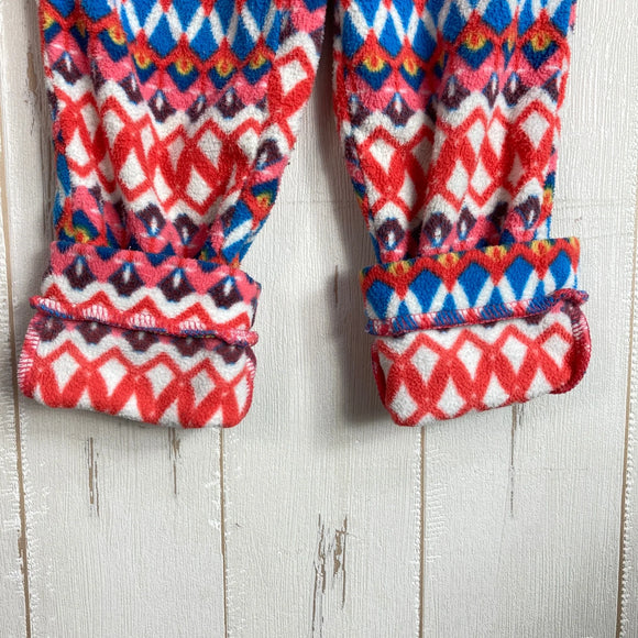 【Baby's 4T ピンク系】 Patagonia ( パタゴニア ) マイクロ D ボトム Micro D Bottoms Companeros Catalan Coral / CCCO			 ウェア ボトムス ロングパンツ フリース z00058095 Comp