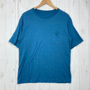 【Men's L ブルー系】 Elkex（エルケクス） メリノウール クルーネック ティー Merino Wool Crew Neck Tee メリノウール ウェア トップス インナー シャツ ショートスリーブTシャツ クルーネック ウール z00059315-1