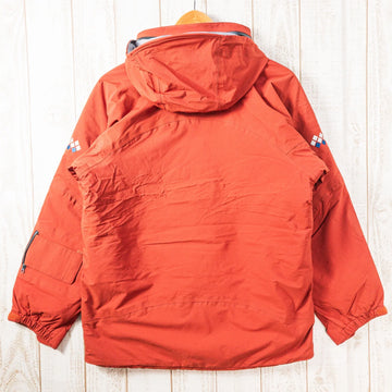 【Men's XS オレンジ系】 Montbell ( モンベル ) パウダーステップ ジャケット 防水 インサレーション フーディ 1101268 Asian Men's 化繊インサレーション アウター ジャケット トップス ウェア - 【公式】2ndGEAR（セカンドギア）Webショップ【登山用品・アウトドア用品専門 買取販売店】