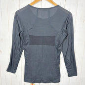 【Women's M グレー系】 Finetrack ( ファイントラック ) ドライレイヤー ウォーム ロングスリーブ Drylayer Warm Long Sleeve ポリエステル ウェア トップス インナー シャツ ロングスリーブTシャツ クルーネック 化繊